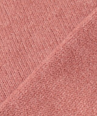 Feroux ハーフジップニット プルオーバー ピンク系