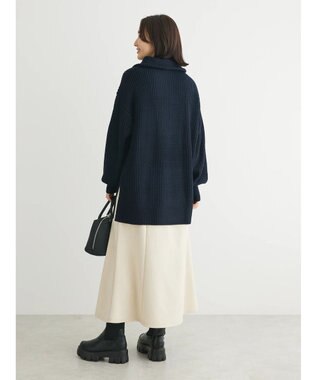 Green Parks Ｚｉｐ付きアゼニットチュニック Navy