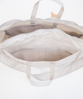 NIZYU KANO 【はまじコラボ】Airyトート Lサイズ ライトグレー