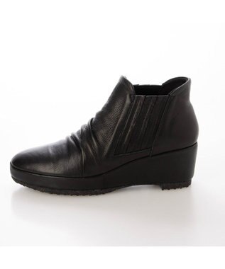 MODE ET JACOMO <D'ICI>ヒールアップサイドゴアシューズ ブラック