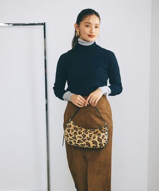 TOPKAPI 【TREASURE TOPKAPI】レオパード ミニ ショルダーバッグ ベージュ