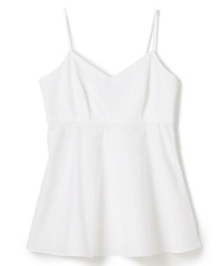 BEIGE， 【WEB限定】AMBRE / キャミ付きクロップドニット Camel