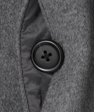 J.PRESS MEN 【WEB・一部店舗限定】ウールカシミヤビーバーステンカラー コート グレー系