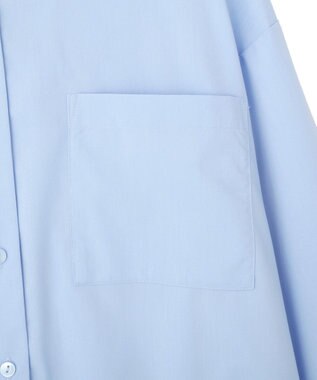 earth music&ecology バックツイストオーバーシャツ Sax