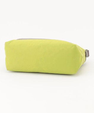 Y'SACCS ナイロン×リサイクルレザー　コンビマルチショルダー ライトグリーン