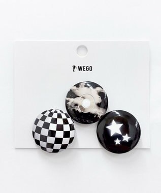 WEGO アソート缶バッジセットF 柄8