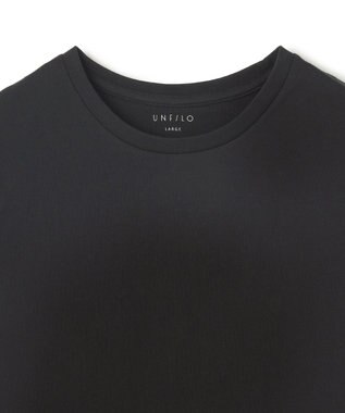 UNFILO MENS BASIC ノースリーブ カットソー ブラック