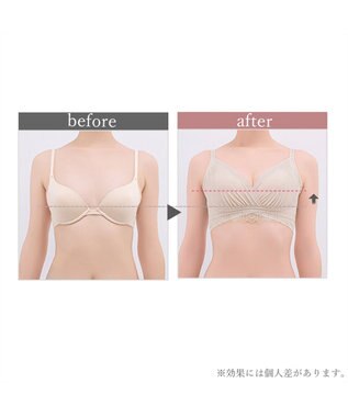 BRADELIS New York 【BRADELIS Me / ノンワイヤー・バストアップ】Plushブラ25S1 ブラデリス 補正 ノンワイヤー ブラジャー 補整下着 エクリュ