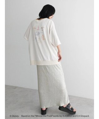 Green Parks Ｗｉｎｎｉｅ　ｔｈｅ　Ｐｏｏｈ／７分袖プルオーバー Ivory