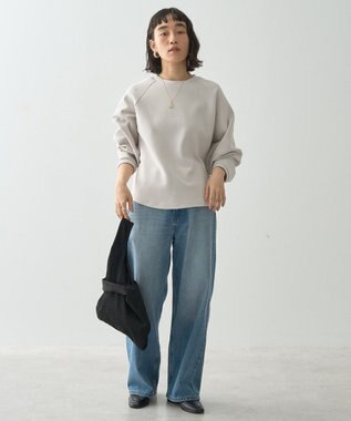 AMERICAN HOLIC 袖ボリュームポンチプルオーバー Light Gray