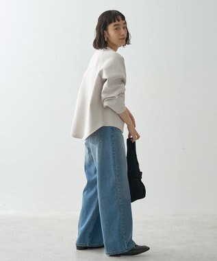 AMERICAN HOLIC 袖ボリュームポンチプルオーバー Light Gray