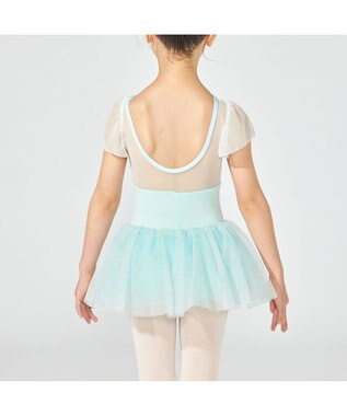 Chacott スカート付レオタード アイスグリーン