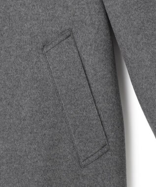 J.PRESS MEN 【WEB・一部店舗限定】ウールカシミヤビーバーステンカラー コート グレー系