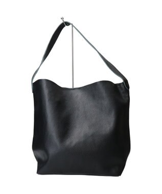 INTER-CHAUSSURES 【ANDREA CARDONE ITALI】レザートートバッグ ブラック