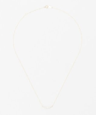TOCCA 【WEB限定】FRILL DIAMOND NECKLACE K10 ダイヤモンド ネックレス ゴールド系