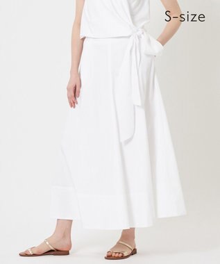 BEIGE， 【otonaMUSE7月号掲載・S-size】 HYDRANGEA / ロングスカート White
