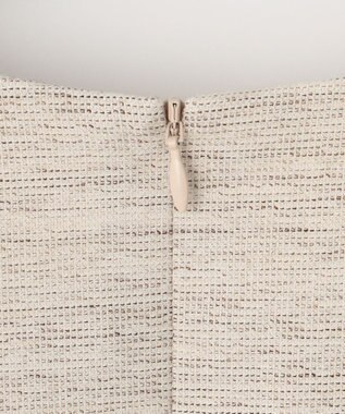 J.PRESS LADIES ライトツイードストレッチ ブラウス ベージュ系1