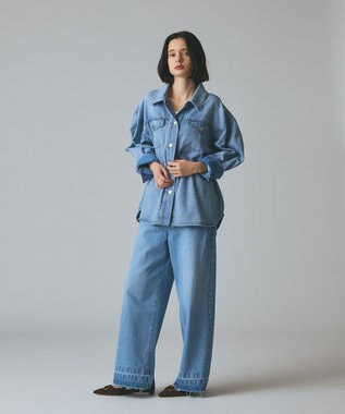 コンビデニムイージーパンツ