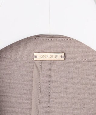 ANY SIS L スマートビューティーストレッチカラーレス ジャケット グレージュ