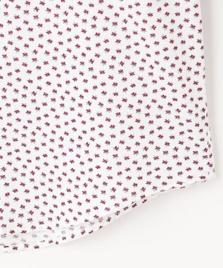 JOSEPH ABBOUD 【キングサイズ】ストレッチ コンパクトジャージープリント シャツ ワイン系5