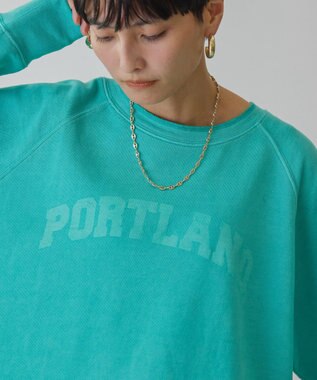AMERICAN HOLIC ＰＯＲＴＬＡＮＤピグメントスウェット Green