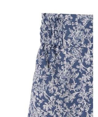 earth music&ecology 隠れウサギ柄パンツ Navy