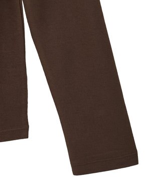 earth music&ecology リボンライクドレーププルオーバー Brown