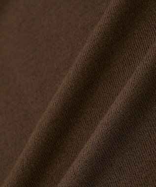 earth music&ecology リボンライクドレーププルオーバー Brown