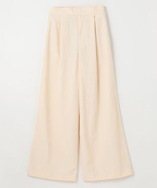 【ReNAVE・洗える/撥水加工/接触冷感/UVケア/セットアップ】ナイロンタスラン ワイドパンツ