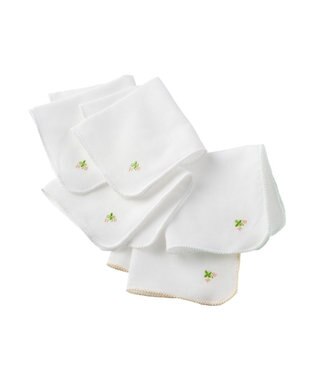 MIKI HOUSE HOT BISCUITS ガーゼハンカチセット(5枚組) アソート