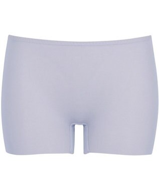 Wing インナー 【綿の贅沢オーガニック フラットタイプ】 オーガニックコットン混素材 ひびきにくく薄くて軽い １分丈 ER1148 ウイング／ワコール グレイッシュブルー