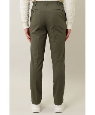 DAKS ストレッチツイルパンツ カーキ