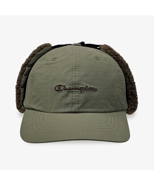 林八百吉商店 Champion　CNタフタアビエイターキャップ カーキ