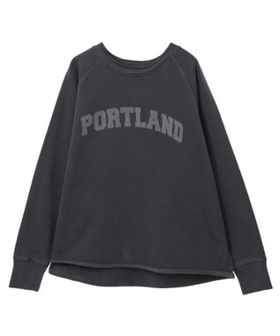 AMERICAN HOLIC ＰＯＲＴＬＡＮＤピグメントスウェット Charcoal Gray