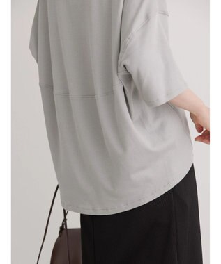 AMERICAN HOLIC ＵＶカット　コクーン半袖カットプルオーバー Gray Beige