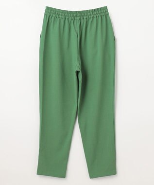 ANY 【UVケア/接触冷感/ウエストゴム】イージケア美脚パンツ テーパード グリーン