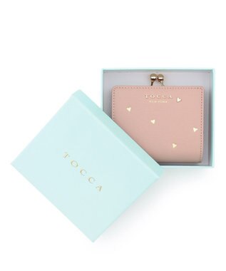 TOCCA LUCKY SHOWER BIIFOLOD WALLET 二つ折り財布 ピンク系