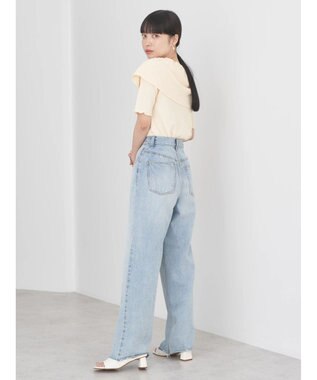 earth music&ecology ビッグカラーカットプルオーバー Yellow