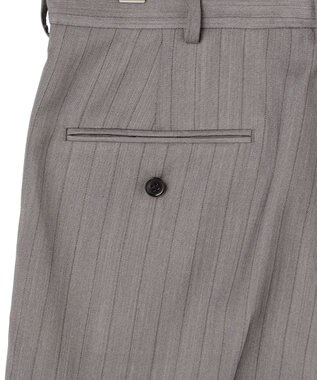 J.PRESS MEN 【J.PRESS ORIGINALS】Hight Twist T/W Toropical 2 Tuck Shorts ライトグレー系1