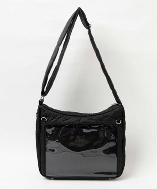 WEGO 【痛バ＆推し活グッズ】ときめきキルティング痛ショルダーS ブラック