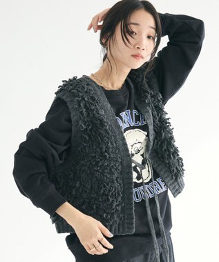 CRAFT STANDARD BOUTIQUE フリンジニットベスト