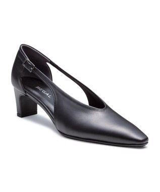 REGAL FOOT COMMUNITY 【リーガルレディース】F95R サイドオープンパンプス ブラック