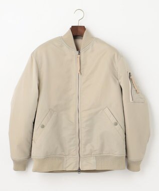 J.PRESS YORK STREET 【UNISEX】リバーシブルMA-1 ベージュ系