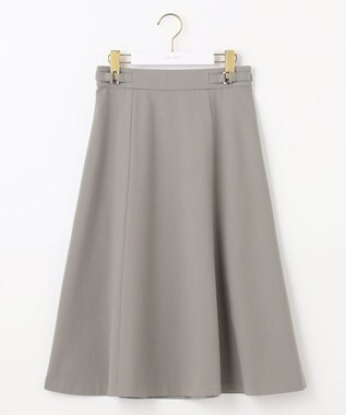 ANY SIS L 【セットアップ対応】褒めらレディフレア スカート ライトグレー