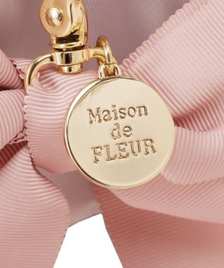 Maison de FLEUR 撥水加工ポケットリュック Grayish Pink