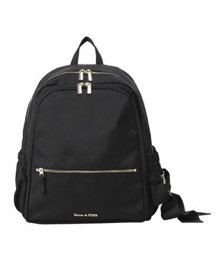 Maison de FLEUR 撥水加工ポケットリュック Black