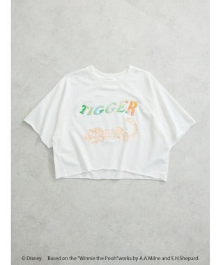 Green Parks Ｗｉｎｎｉｅ　ｔｈｅ　Ｐｏｏｈ／ショート丈プルオーバー White