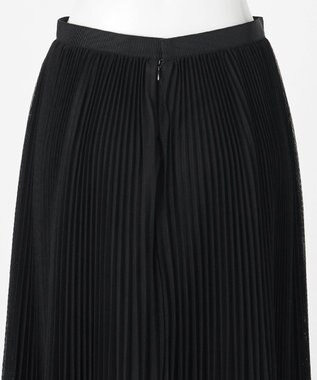 23区 【GOLD LABEL/見上愛さん着用】チュールプリーツ スカート ブラック系