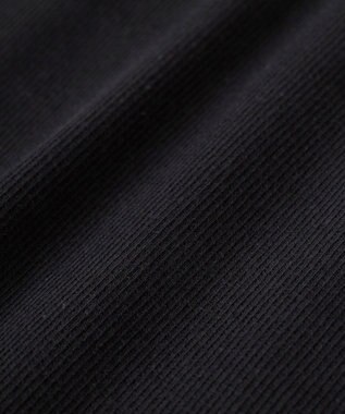 earth music&ecology リブメロープルオーバー Black