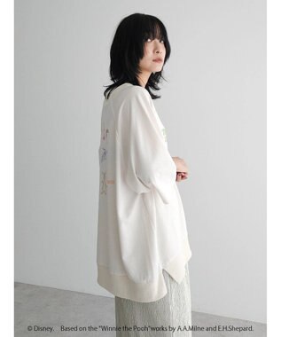 Green Parks Ｗｉｎｎｉｅ　ｔｈｅ　Ｐｏｏｈ／７分袖プルオーバー Ivory